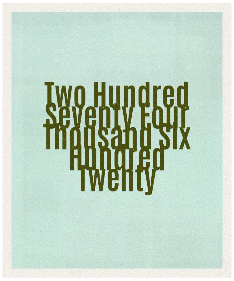 Count #274620