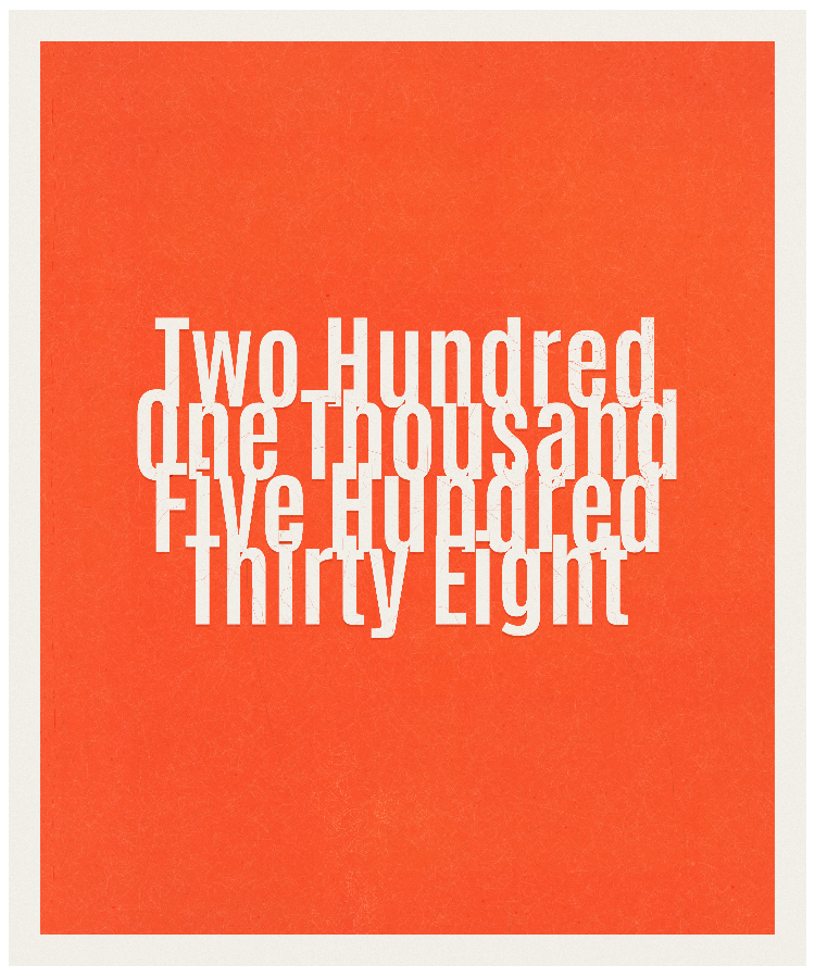 Count #201538