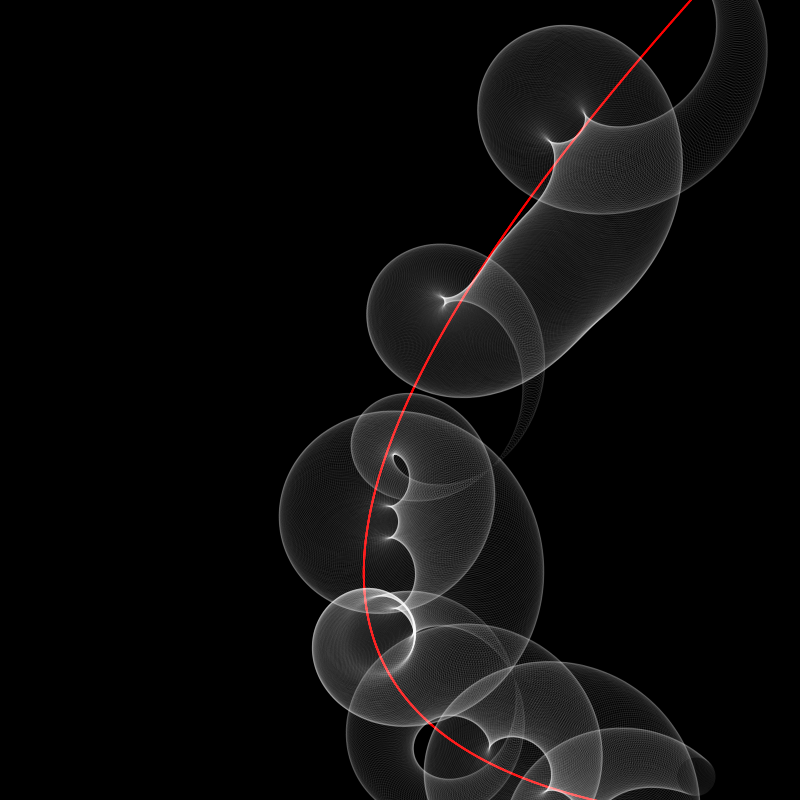 One red line #16