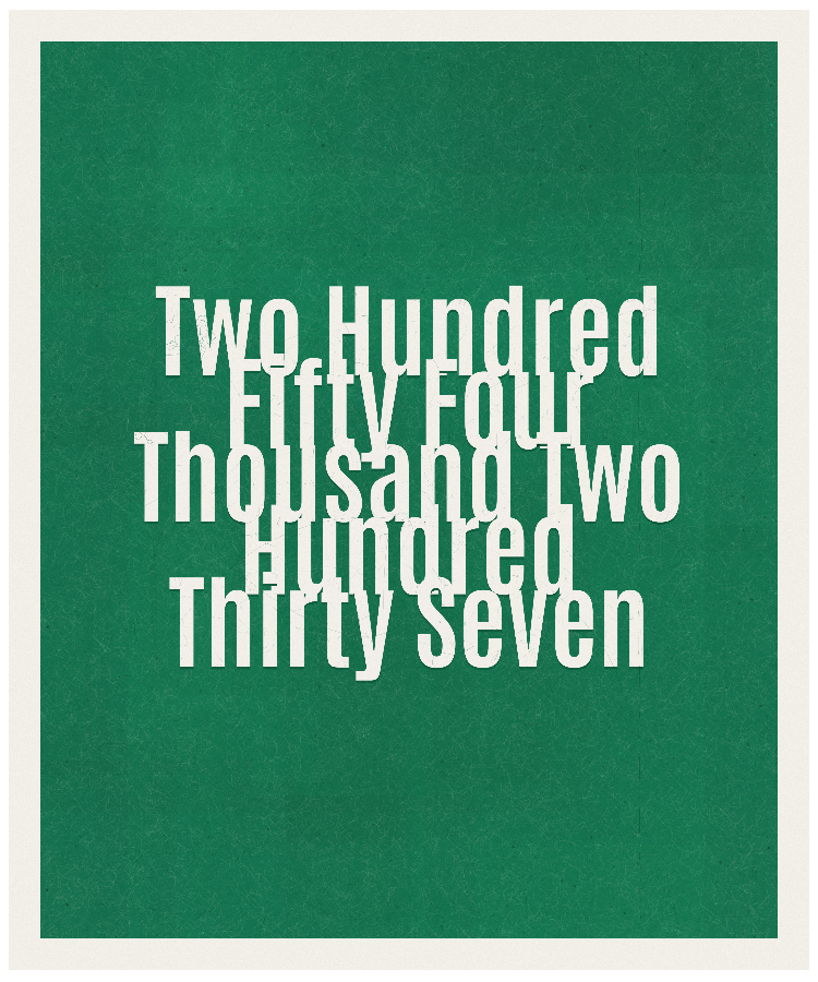 Count #254237