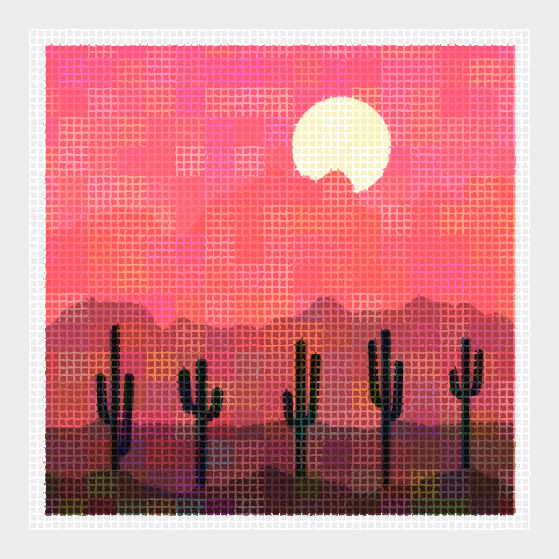 Saguaros #14