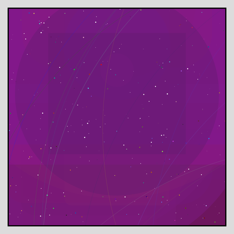 Color Field Starry B #219