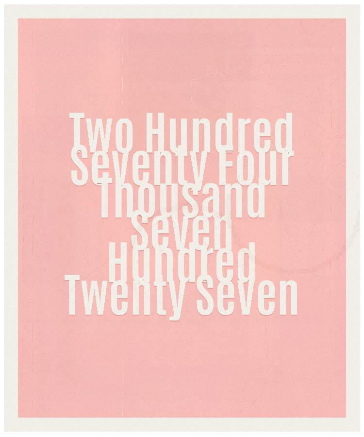 Count #274727