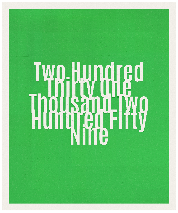 Count #231259