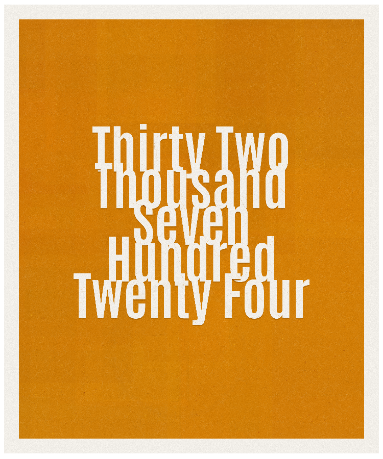 Count #32724