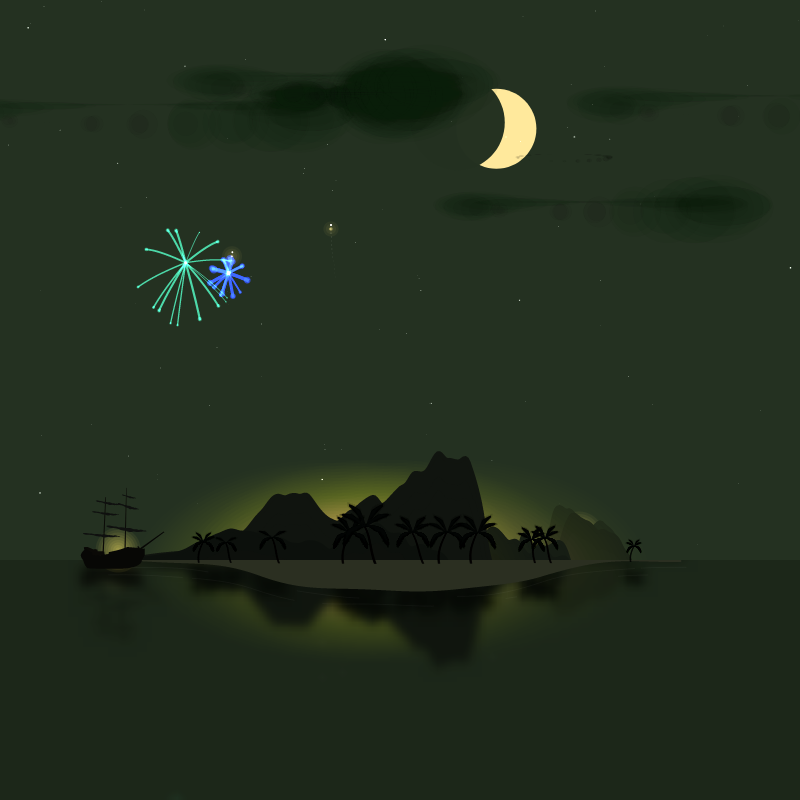 Fireworks Island #42