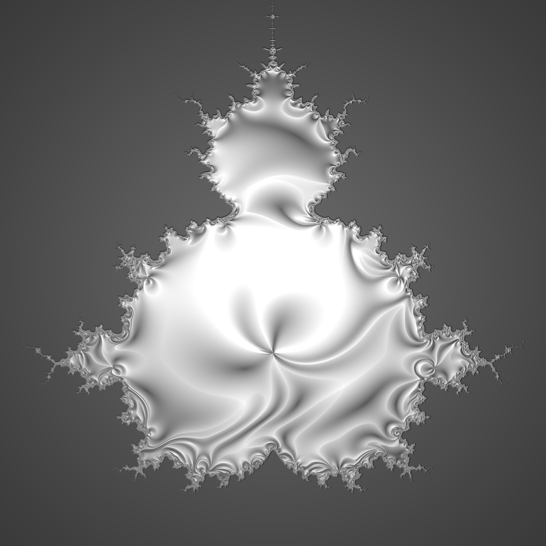 Warped Mandelbrot Fractal #22