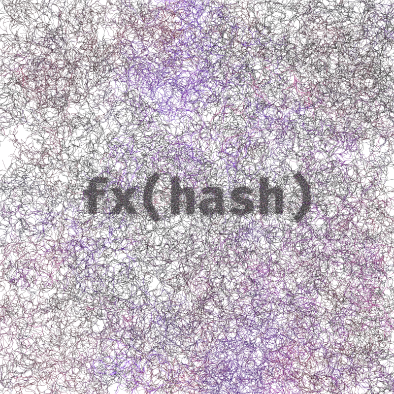 FXHASH Generative Logo #747