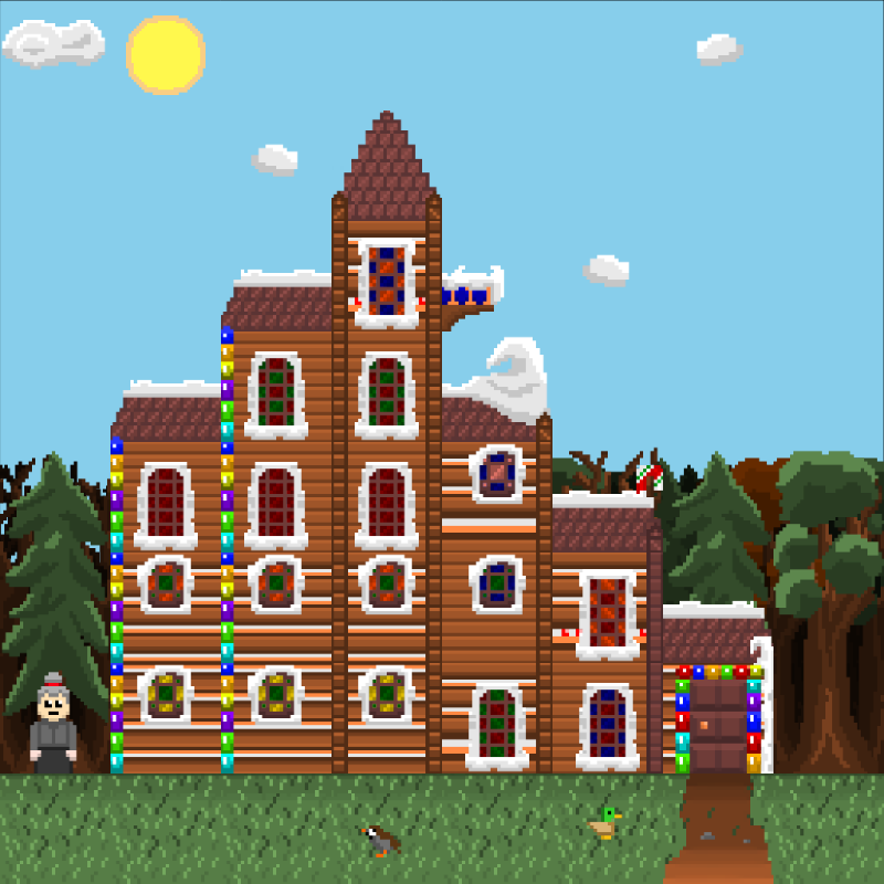 2D Mansion Candy House #96