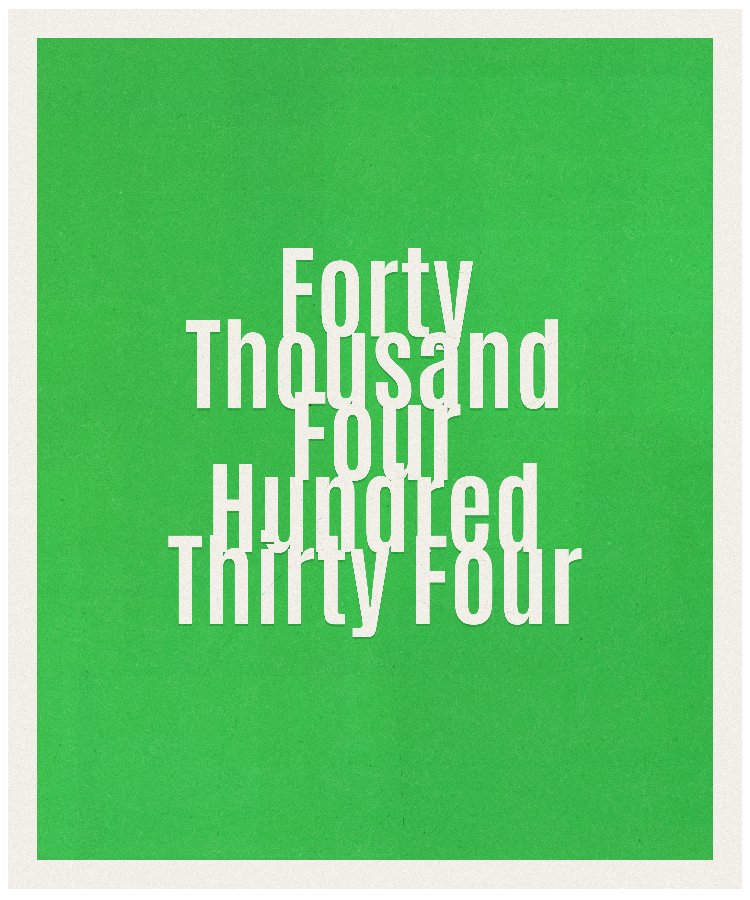 Count #40434
