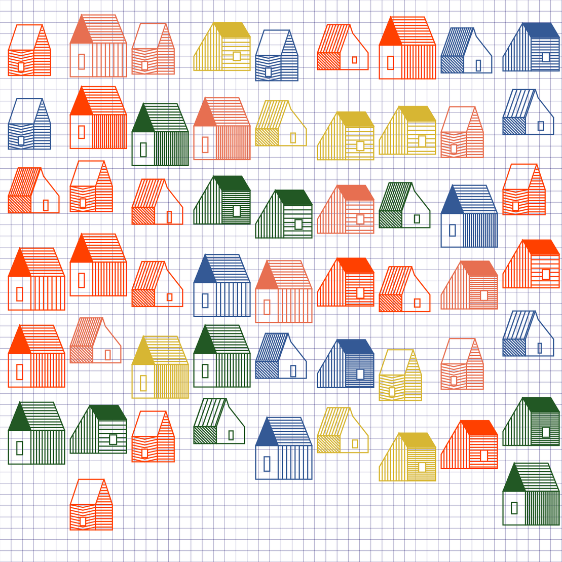 paper village #50