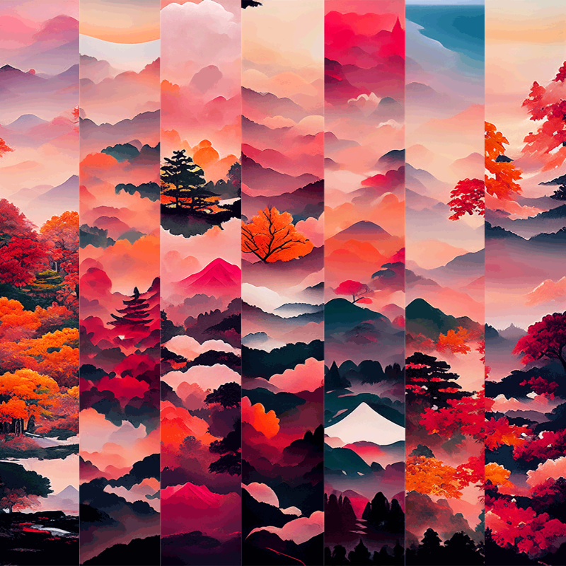 AI Japanese Autumn #6