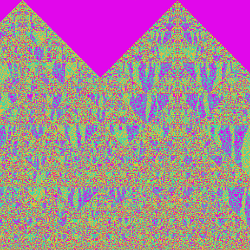 Totalistic Cellular Automata #441