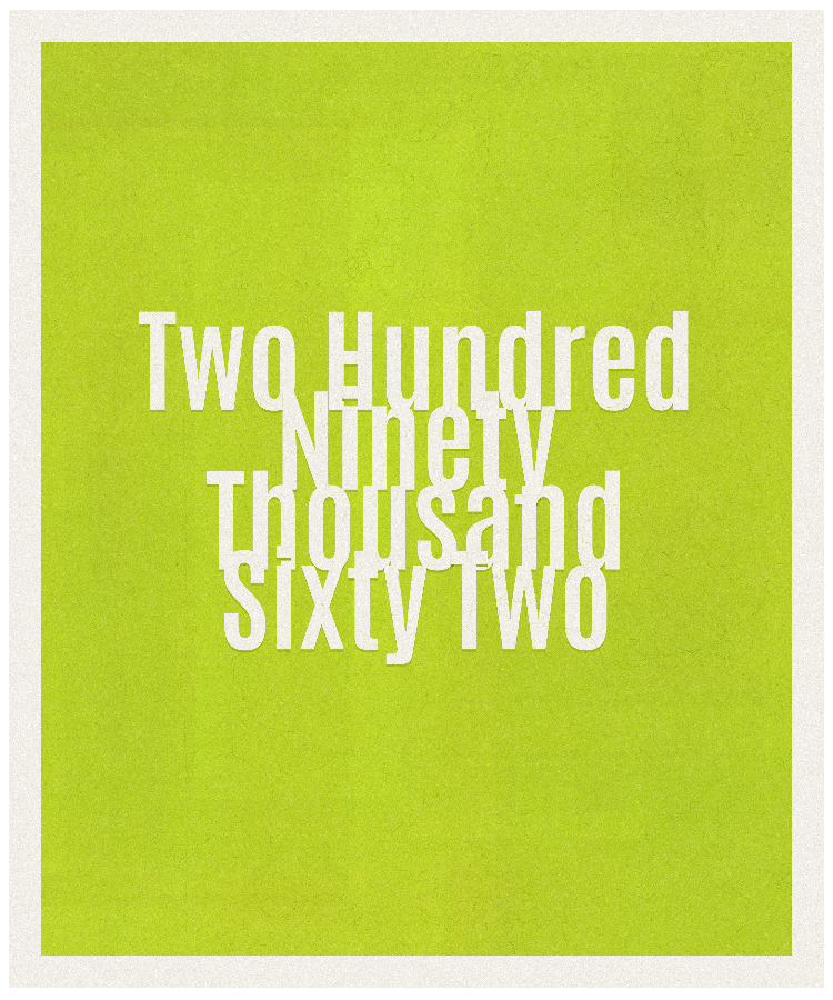 Count #290062