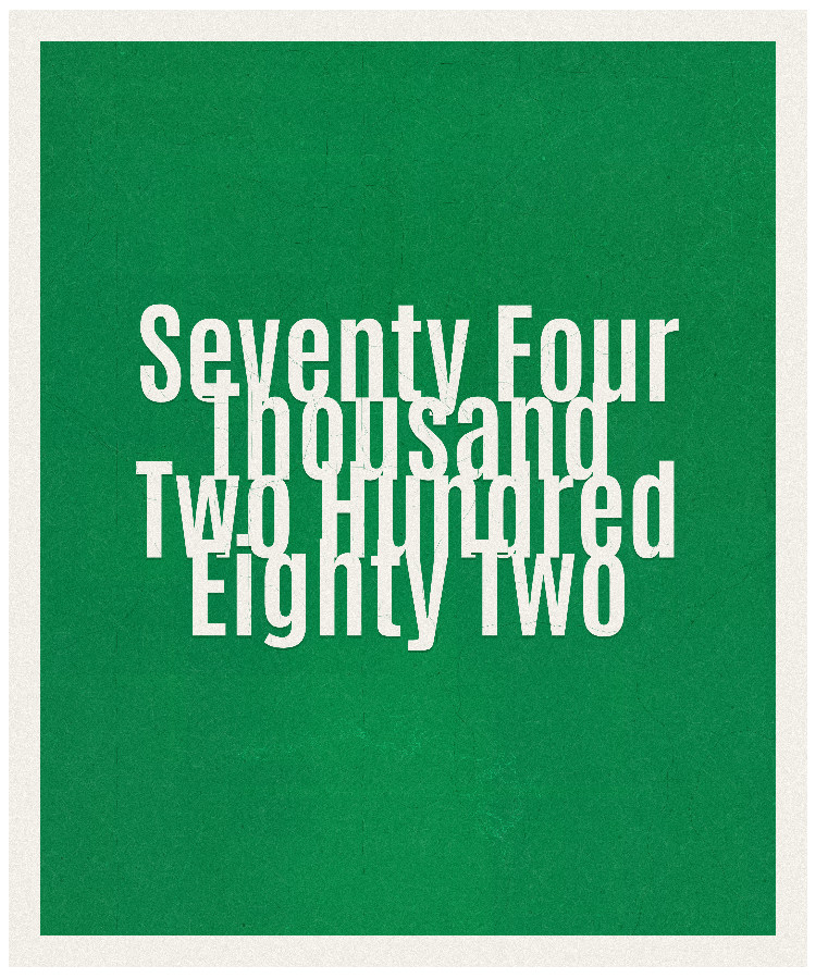 Count #74282
