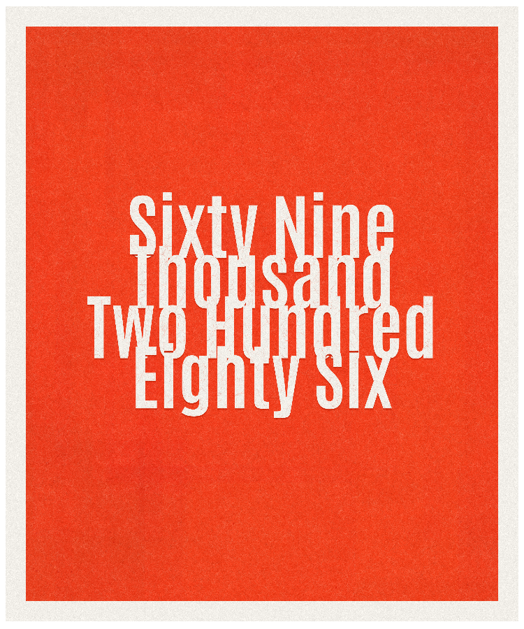 Count #69286