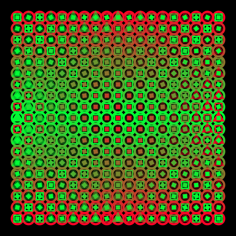 Hyper-Vasarely #5