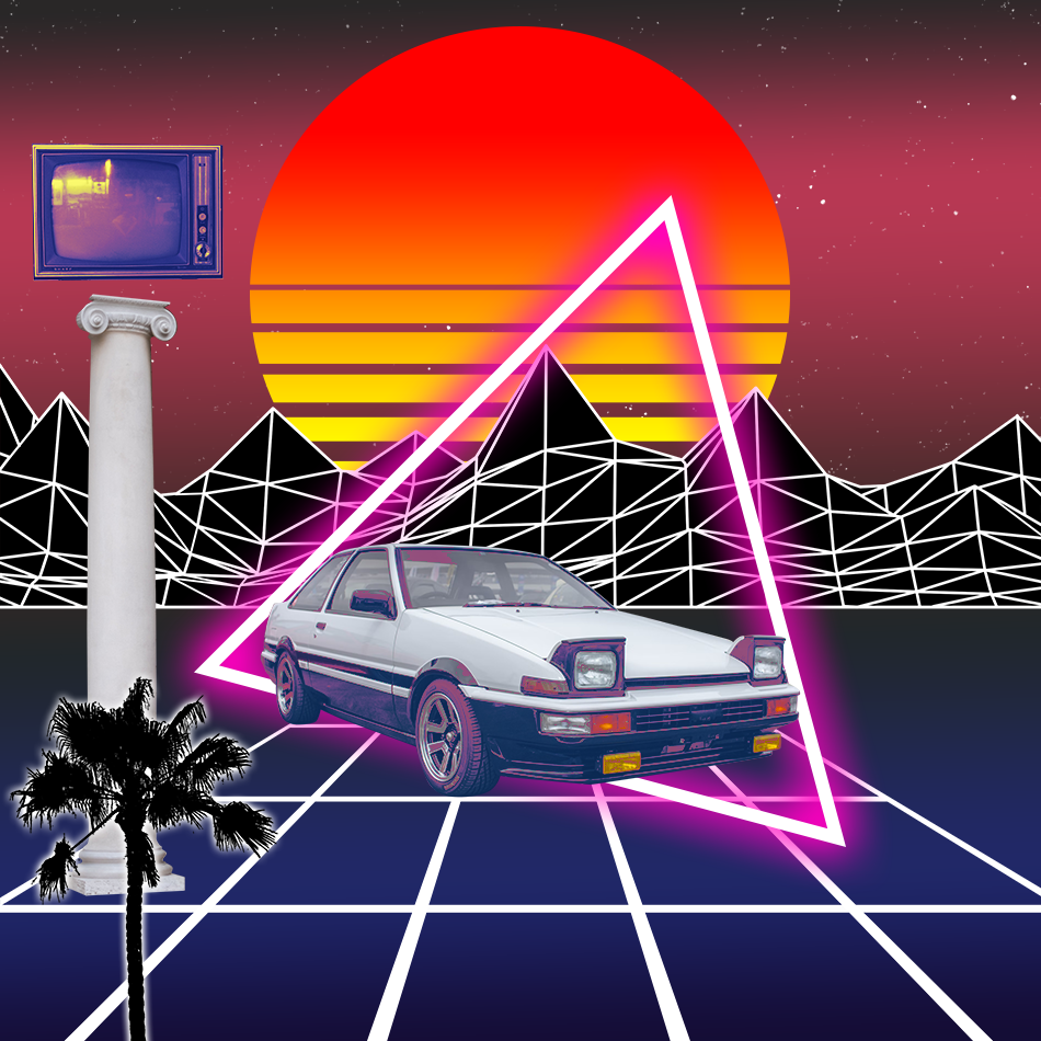 S Y N T H W A V E Nightlife Generator #67