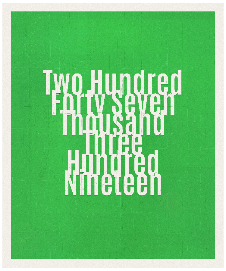 Count #247319