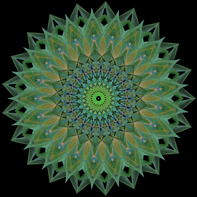 Morphing Mandala - #fxhashturnsone charity #12