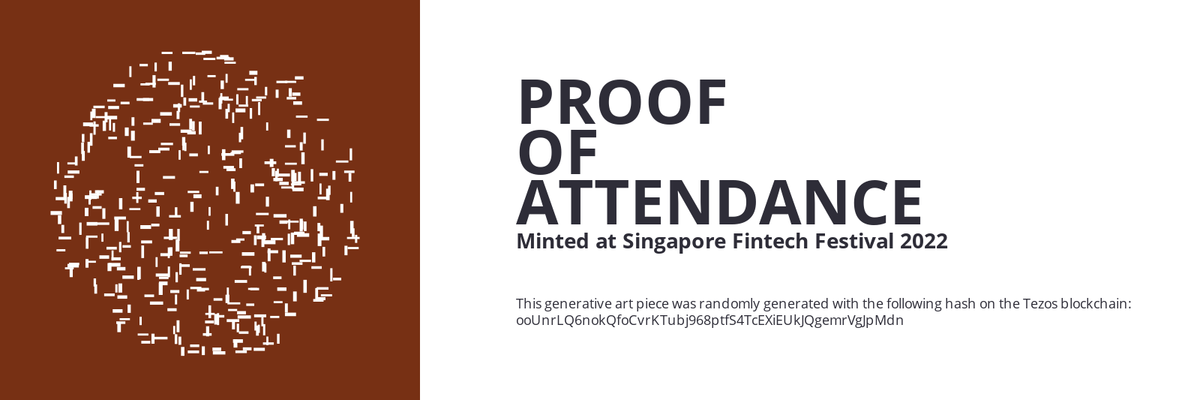 SFF2022 Proof of Attendance Token #85