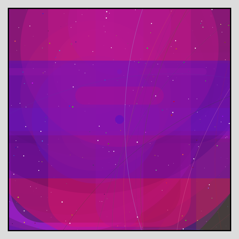 Color Field Starry B #240