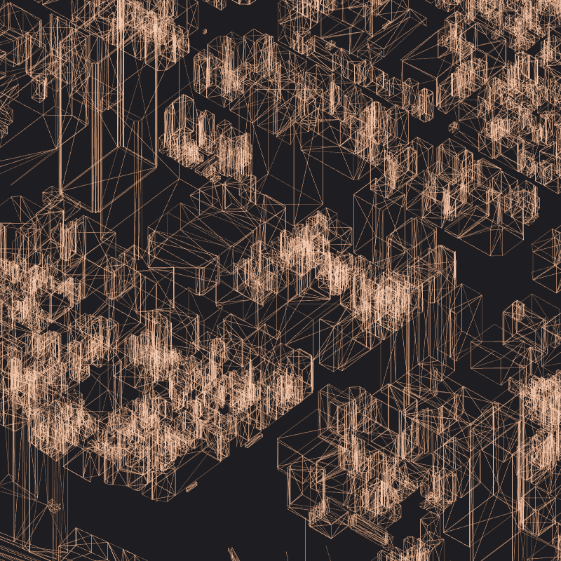 Wireframe City: Tokyo Shibuya #64