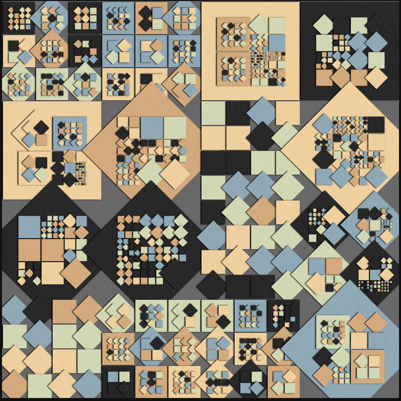 Square pattern v1 #7