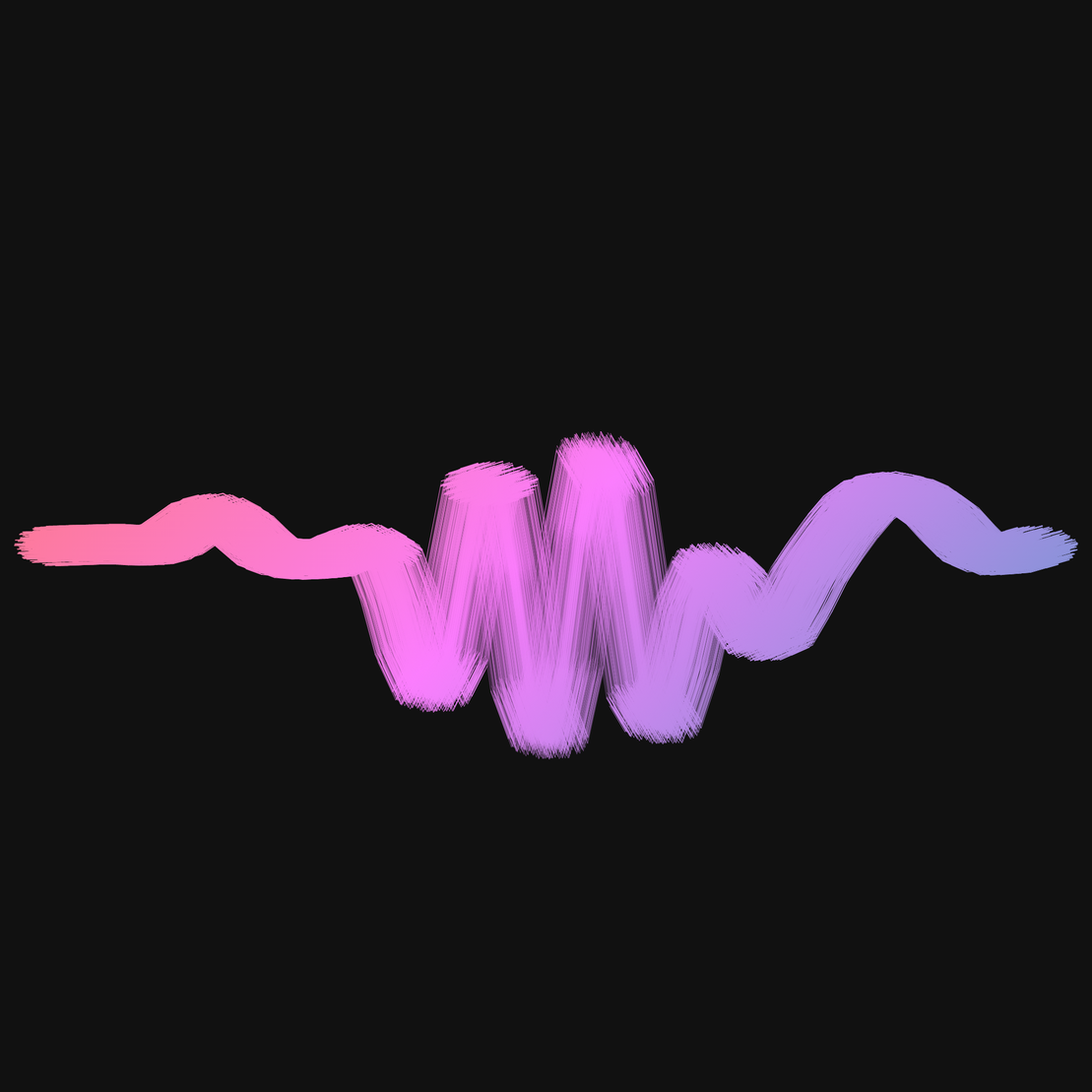 Brush Squigl #129
