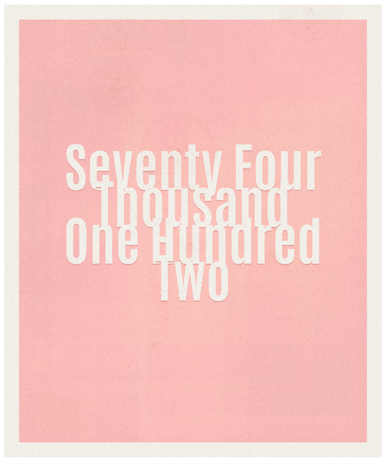 Count #74102