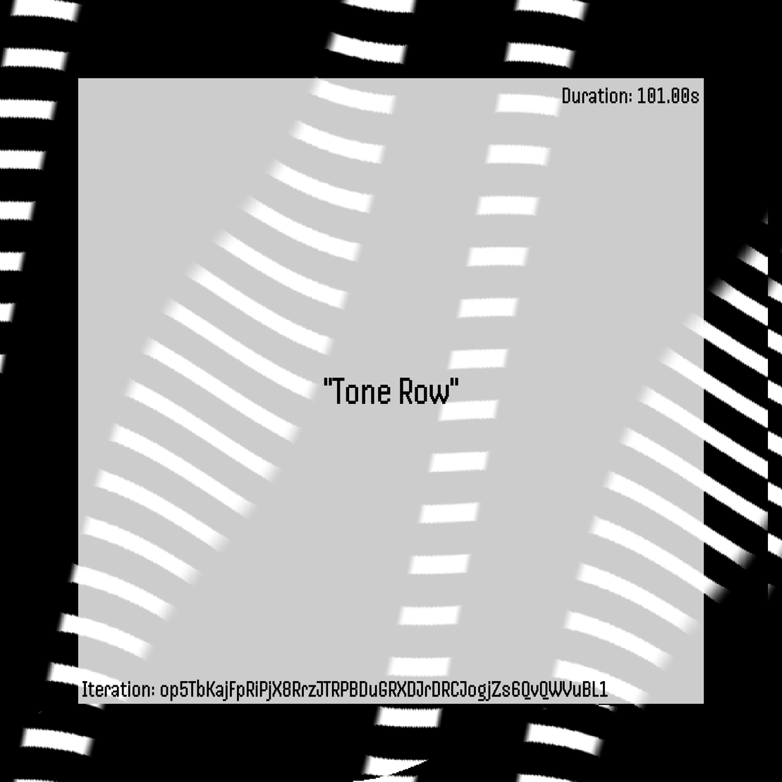 Tone Row #63