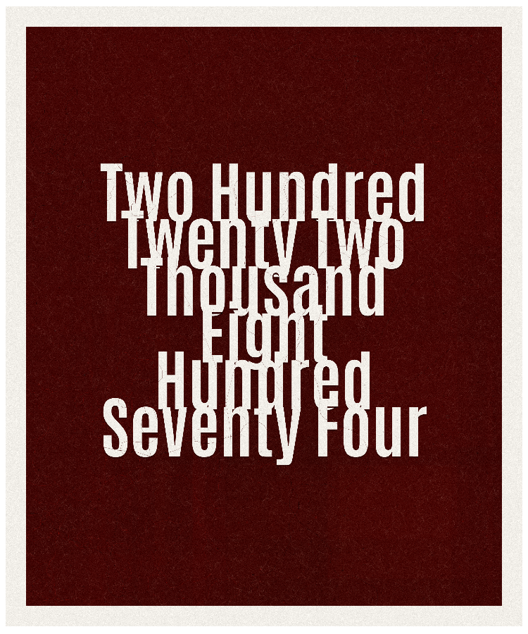 Count #222874