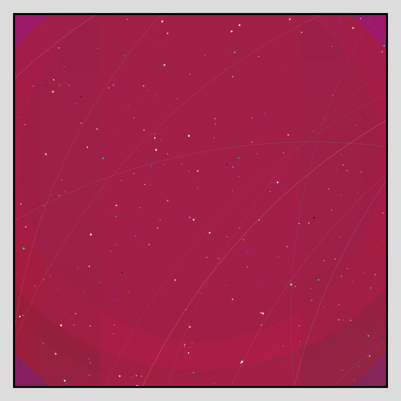 Color Field Starry B #96