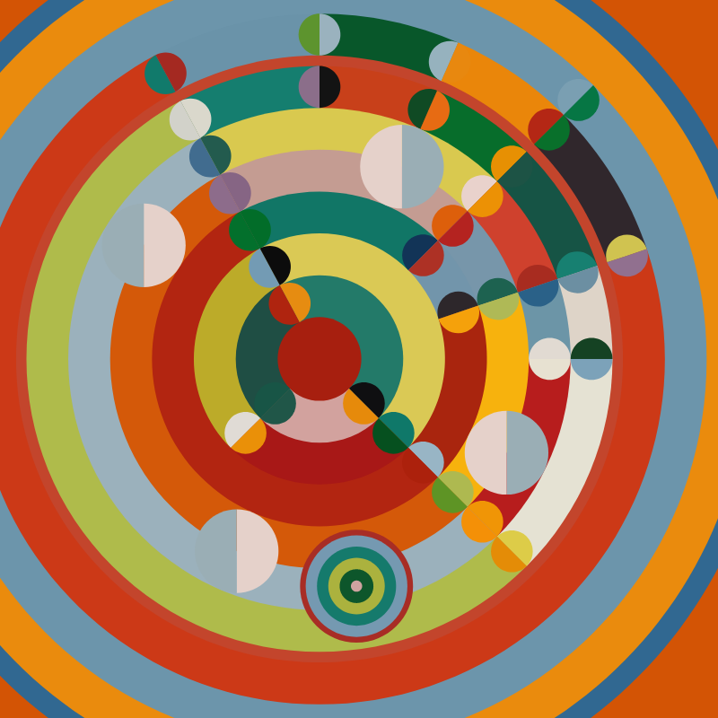 Delaunay's Relief-disques 1936-2022 #6