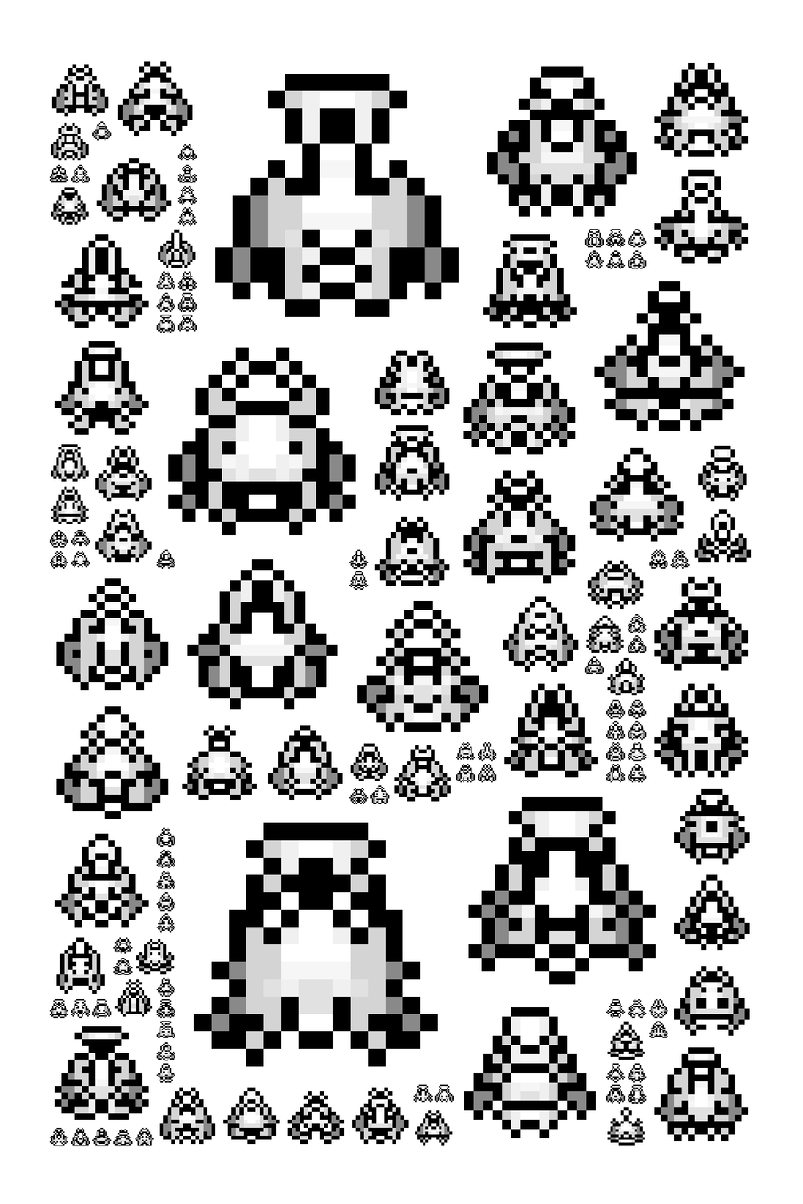 Pixel Spaceships #47