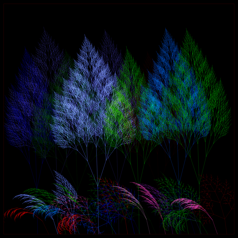 Fractal Forest #84