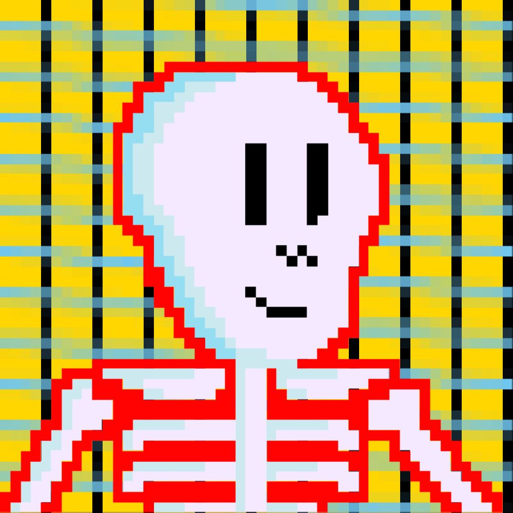 PIXEL SKULLETTI 1 #140