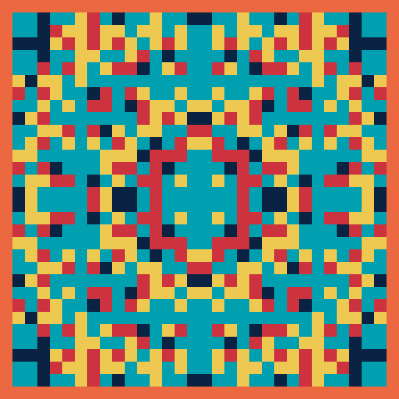 Pixel Mandala #97