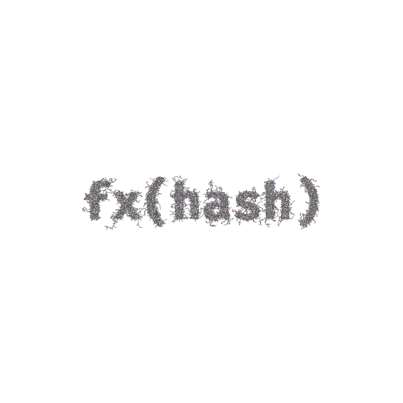 FXHASH Logo with Features #288