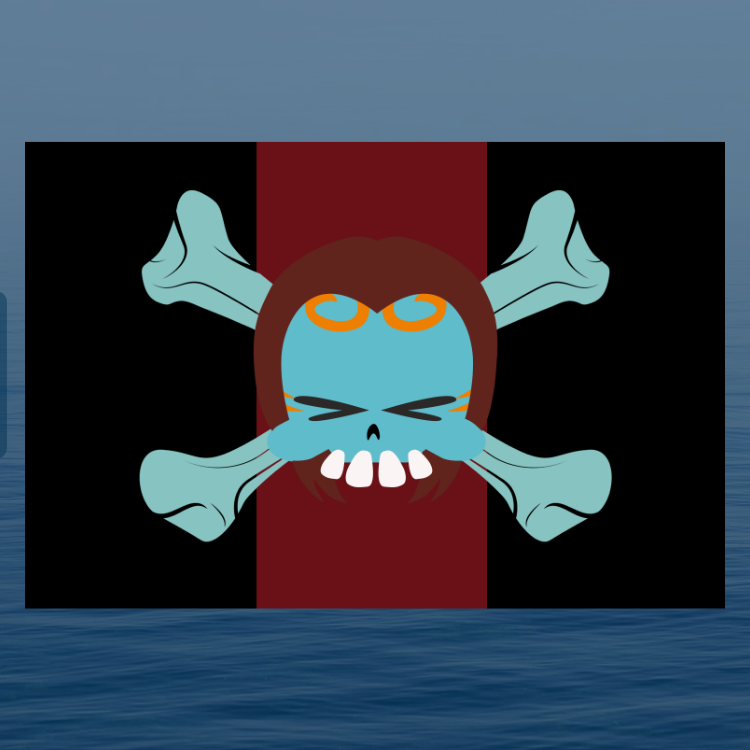 Jolly Roger Flag #68