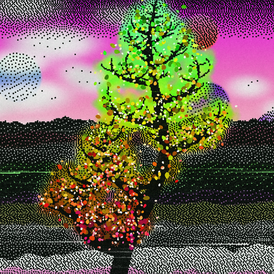 Dithered Branches #227