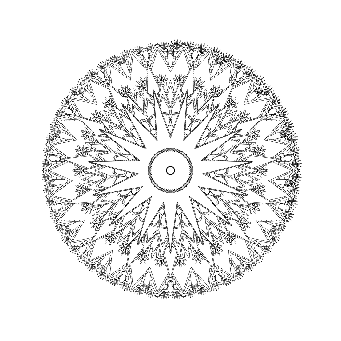 LL21 Mandala #174