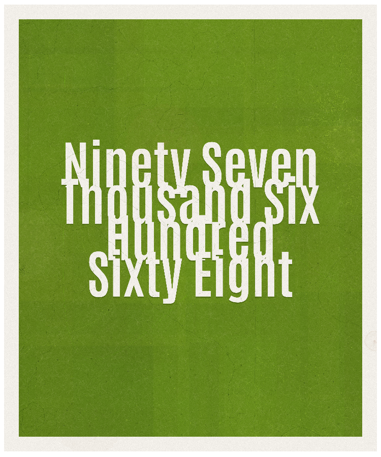 Count #97668