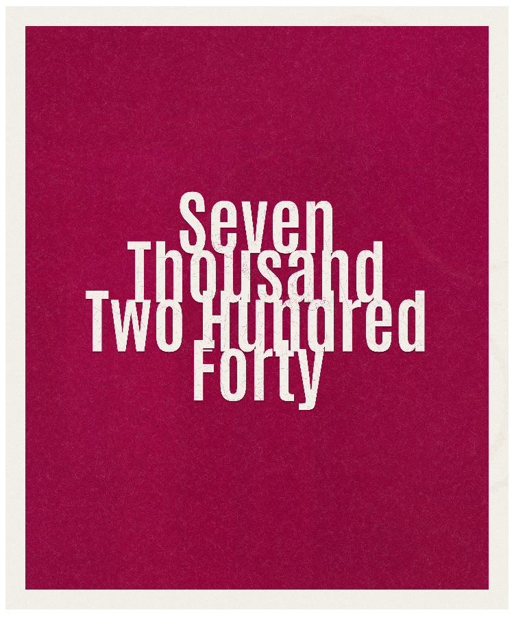 Count #7240