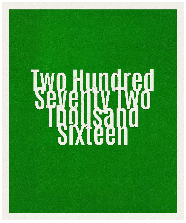 Count #272016
