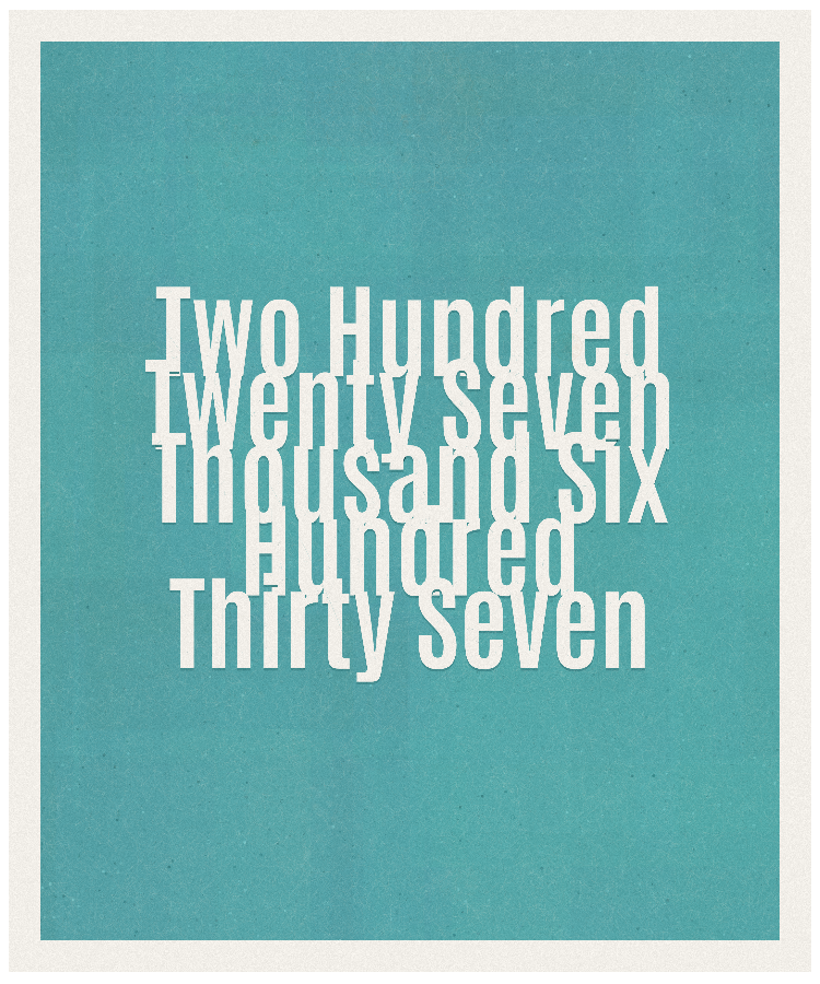 Count #227637