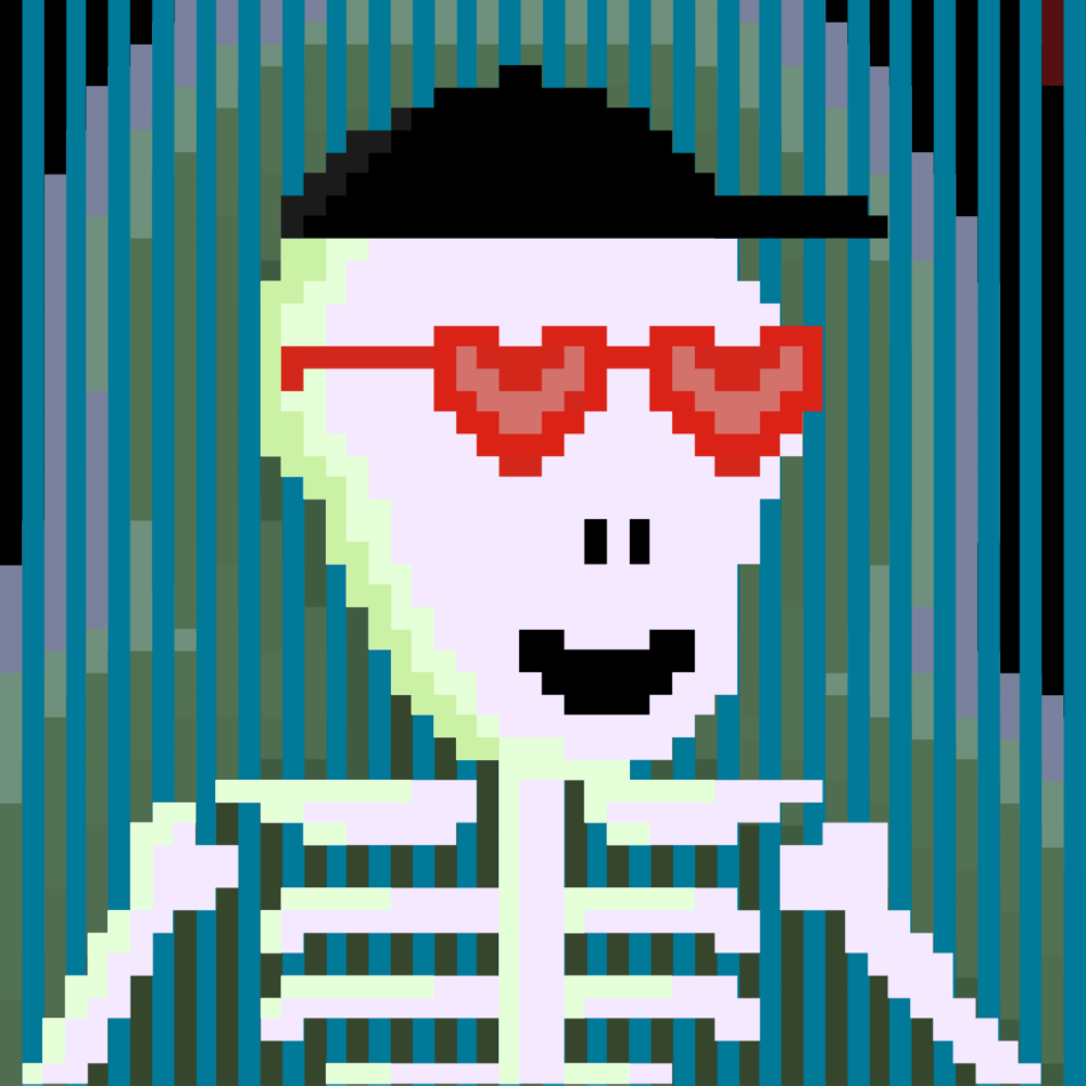 PIXEL SKULLETTI 1 #97