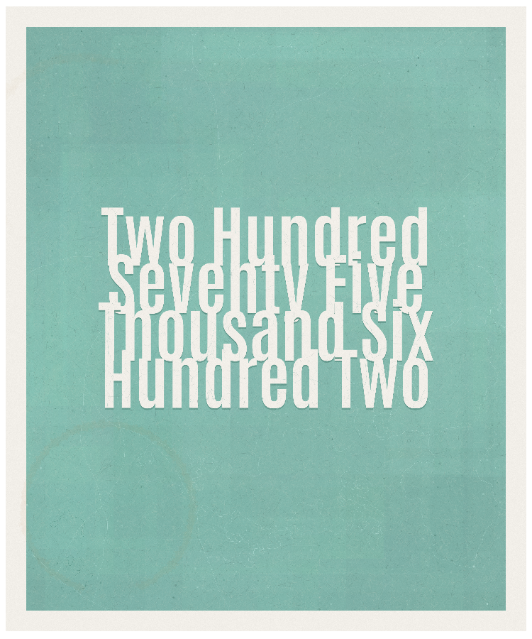 Count #275602