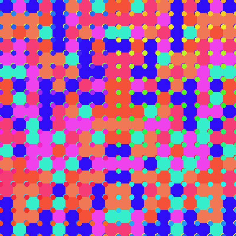 Squares and dots #31