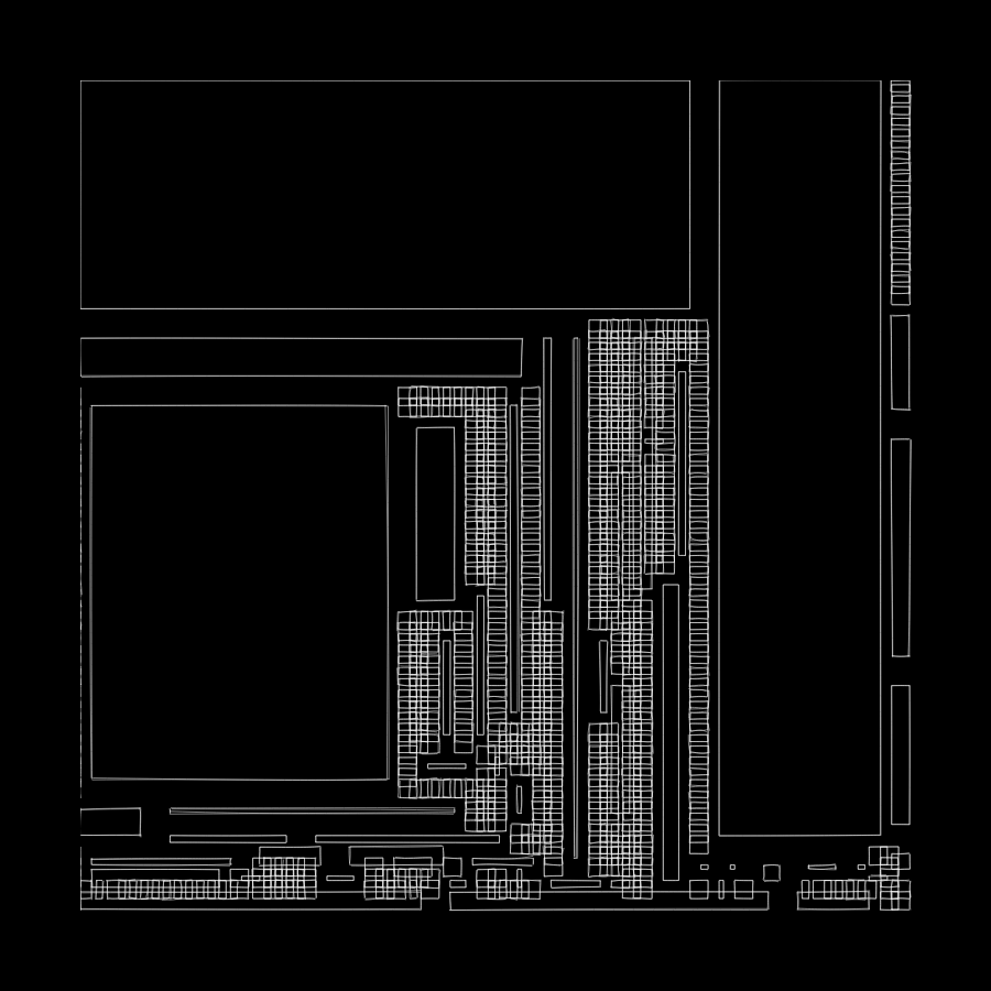 Strips layouts - Dense Overlap #1